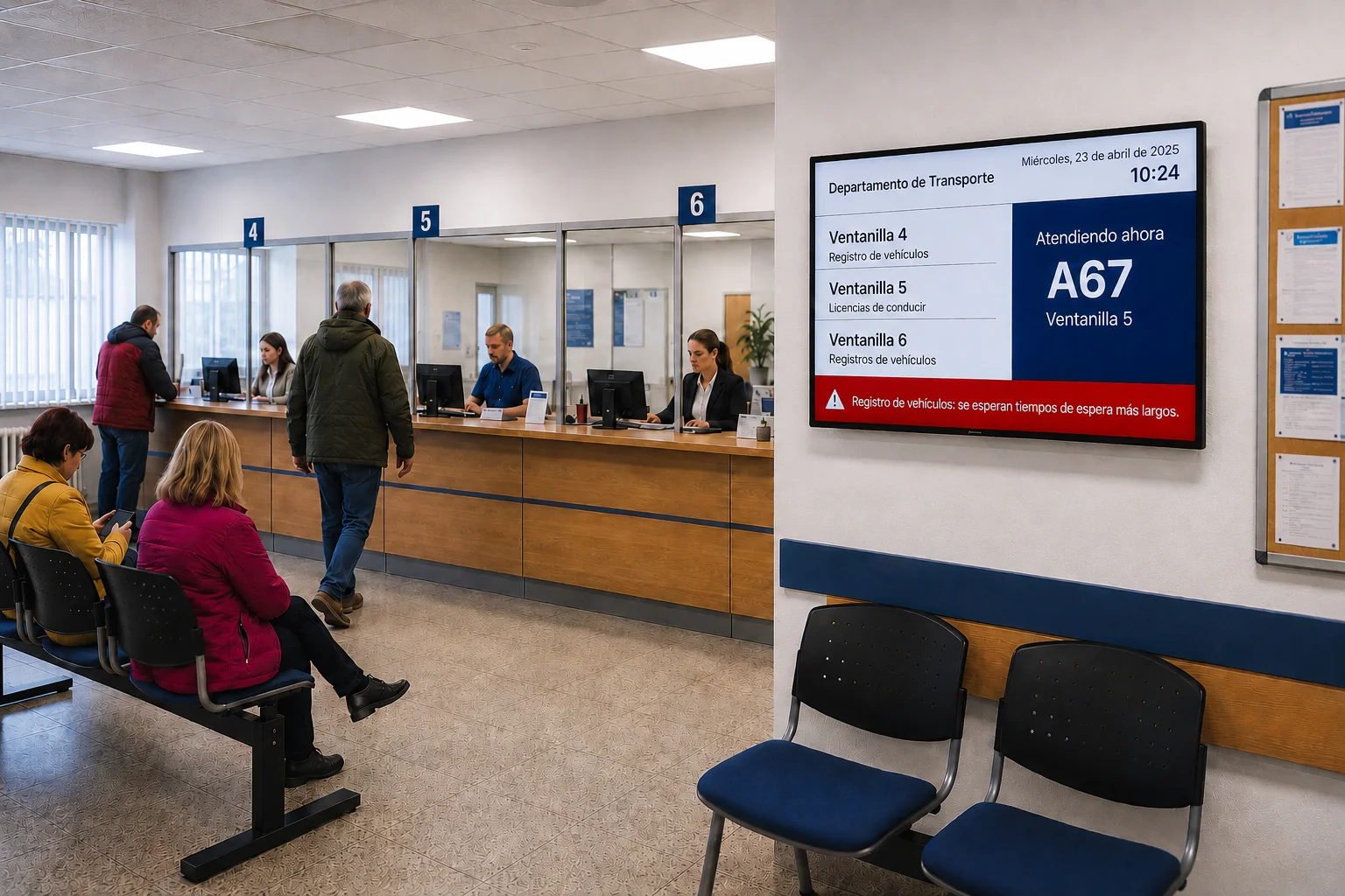 Atención más eficiente y organización de la operación
